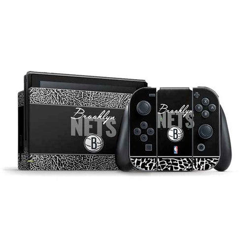 NBA Brooklyn Nets Elephant Print Nintendo Skins