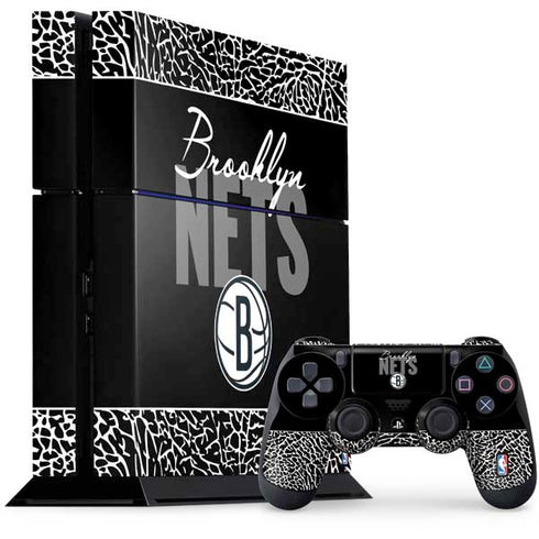 NBA Brooklyn Nets Elephant Print PlayStation PS4 Skins