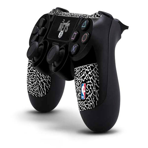 NBA Brooklyn Nets Elephant Print PS4 Controller Skin