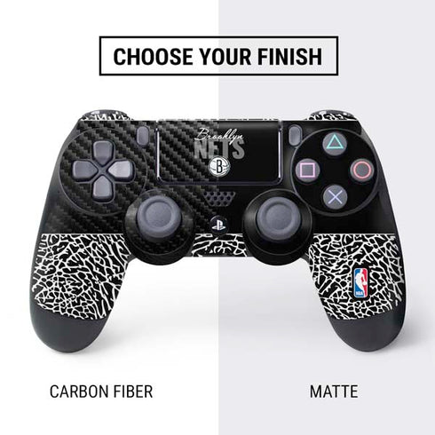 NBA Brooklyn Nets Elephant Print PS4 Controller Skin