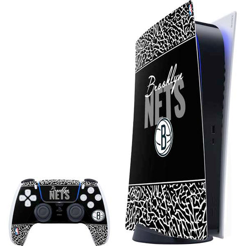NBA Brooklyn Nets Elephant Print PlayStation PS5 Skins