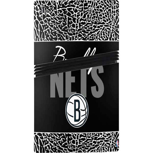 NBA Brooklyn Nets Elephant Print PS5 Pro Console Skin