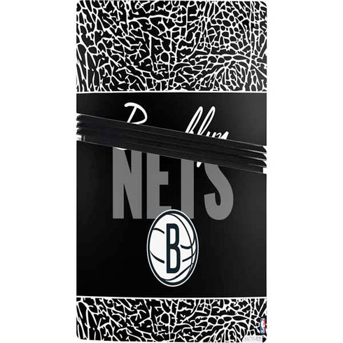 NBA Brooklyn Nets Elephant Print PS5 Pro Console Skin