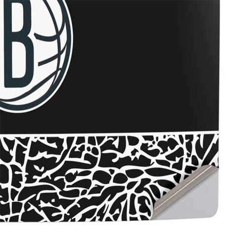 NBA Brooklyn Nets Elephant Print PS5 Slim Digital Edition Console Skin