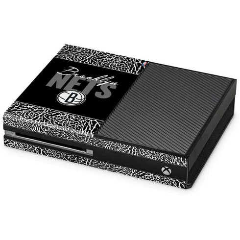 NBA Brooklyn Nets Elephant Print Xbox One Console Skin
