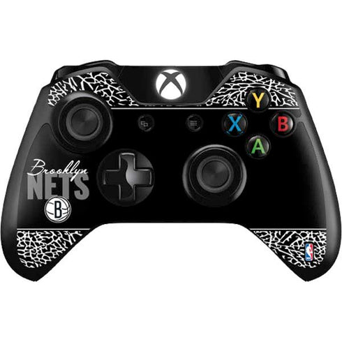 NBA Brooklyn Nets Elephant Print Xbox One Controller Skin