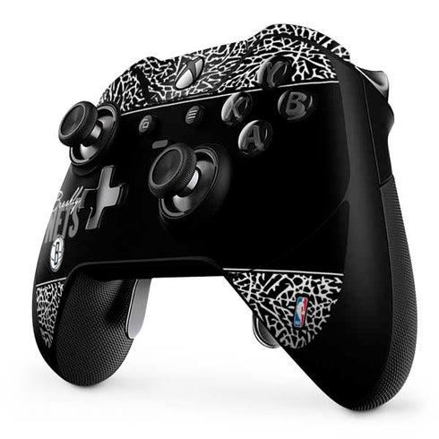 NBA Brooklyn Nets Elephant Print Xbox One Elite Controller Skin
