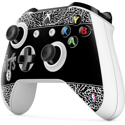 NBA Brooklyn Nets Elephant Print Xbox One S All-Digital Edition Bundle Skin