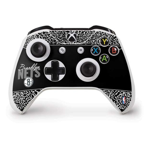 NBA Brooklyn Nets Elephant Print Xbox One S Controller Skin