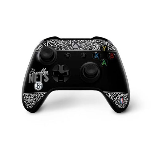 NBA Brooklyn Nets Elephant Print Xbox One X Controller Skin