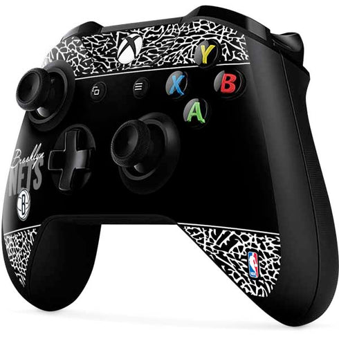 NBA Brooklyn Nets Elephant Print Xbox One X Controller Skin