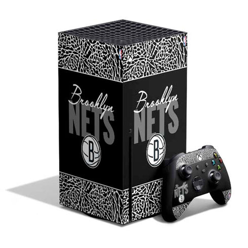 NBA Brooklyn Nets Elephant Print Xbox Series X Skins