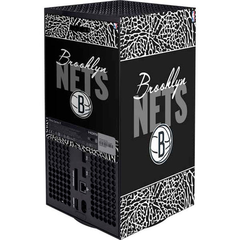 NBA Brooklyn Nets Elephant Print Xbox Series X Bundle Skin