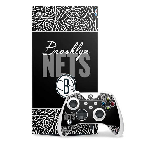 NBA Brooklyn Nets Elephant Print Xbox Series X Skins