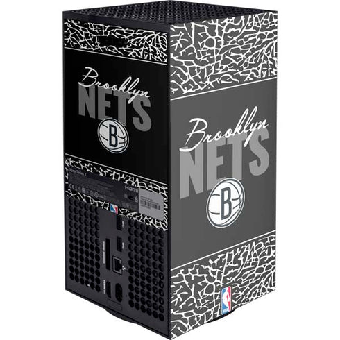 NBA Brooklyn Nets Elephant Print XBox Series X Digital Edition Console Skin