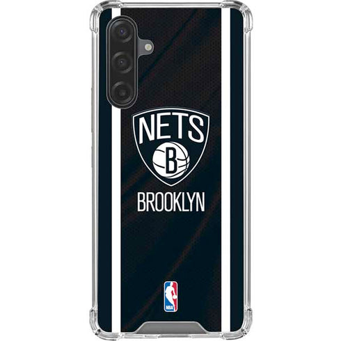 NBA Brooklyn Nets Jersey Galaxy A17 Clear Case