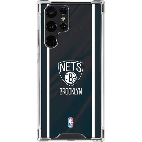 NBA Brooklyn Nets Jersey Galaxy S23 Ultra Clear Case
