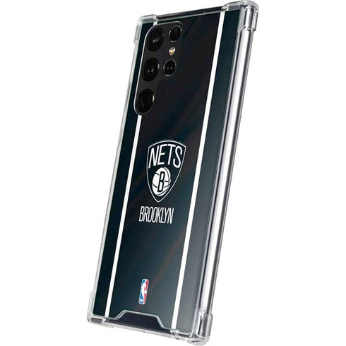 NBA Brooklyn Nets Jersey Galaxy S23 Ultra Clear Case