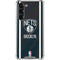 NBA Brooklyn Nets Jersey Galaxy S24 FE Clear Case
