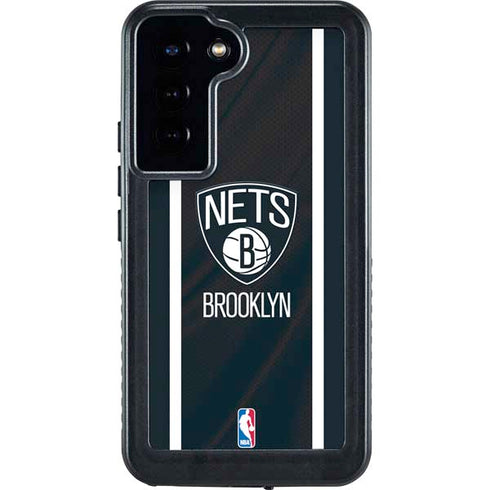 NBA Brooklyn Nets Jersey Galaxy S24 Plus Waterproof Case