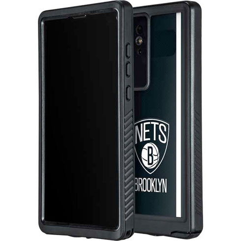NBA Brooklyn Nets Jersey Galaxy S24 Ultra Waterproof Case
