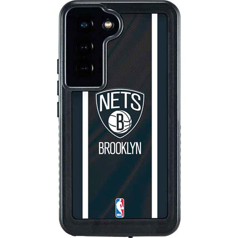 NBA Brooklyn Nets Jersey Galaxy S24 Waterproof Case