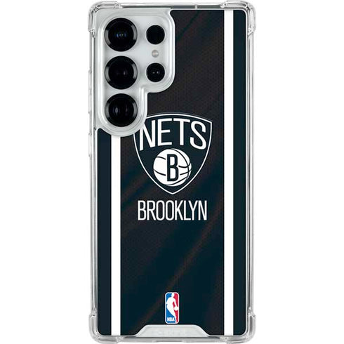 NBA Brooklyn Nets Jersey Galaxy S25 Ultra Clear Case