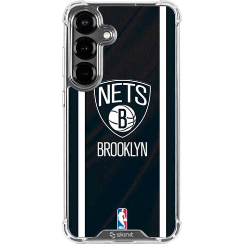 NBA Brooklyn Nets Jersey Galaxy S26 Clear Case
