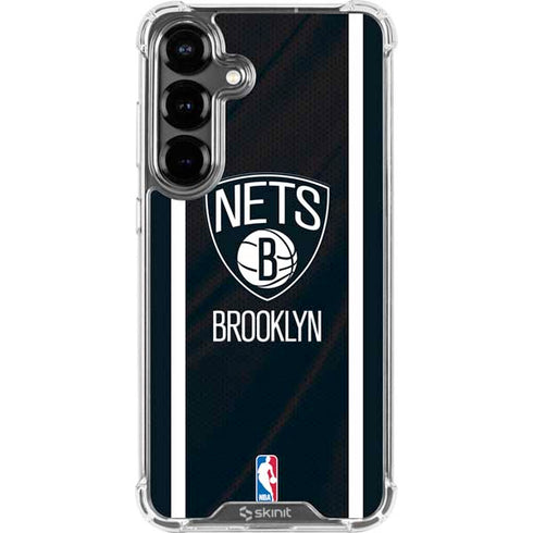 NBA Brooklyn Nets Jersey Galaxy S26 Plus Clear Case