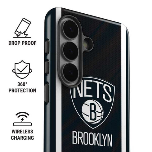 NBA Brooklyn Nets Jersey Galaxy S26 Plus Impact Case