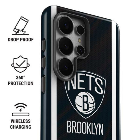 NBA Brooklyn Nets Jersey Galaxy S26 Ultra Impact Case