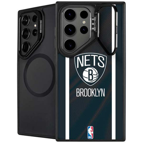 NBA Brooklyn Nets Jersey Galaxy S26 Ultra Kickstand Case