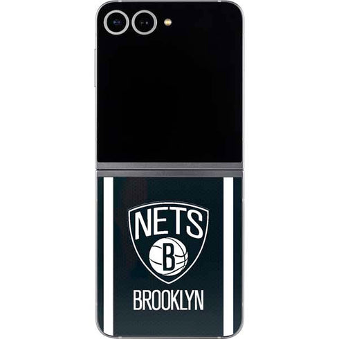 NBA Brooklyn Nets Jersey Galaxy Z Flip6 Skin