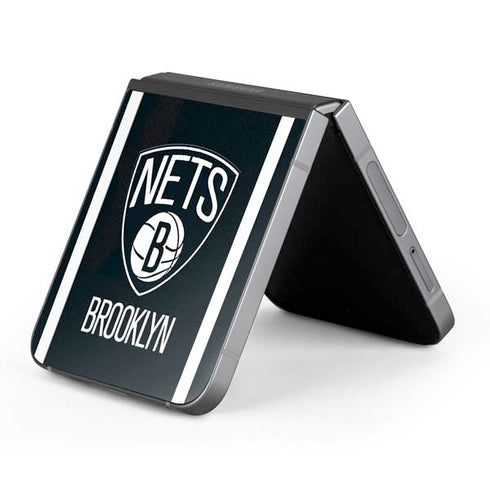 NBA Brooklyn Nets Jersey Galaxy Z Flip6 Skin