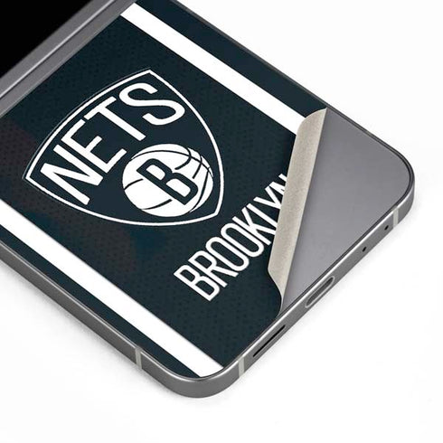 NBA Brooklyn Nets Jersey Galaxy Z Flip6 Skin