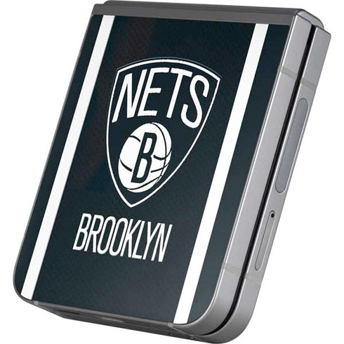 NBA Brooklyn Nets Jersey Galaxy Z Flip6 Skin