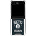 NBA Brooklyn Nets Jersey Galaxy Z Flip6 Clear Case