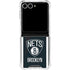 NBA Brooklyn Nets Jersey Galaxy Z Flip7 Clear Case