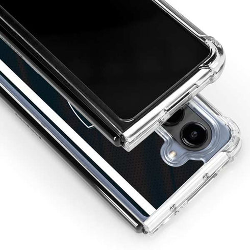 NBA Brooklyn Nets Jersey Galaxy Z Fold5 5G Clear Case