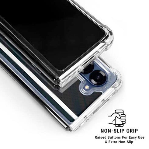 NBA Brooklyn Nets Jersey Galaxy Z Fold6 Clear Case