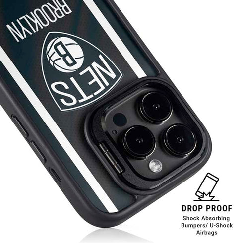 NBA Brooklyn Nets Jersey iPhone 13 Pro Kickstand Case