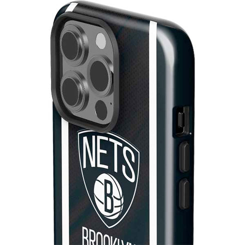 NBA Brooklyn Nets Jersey iPhone 15 Pro Impact Case