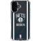 NBA Brooklyn Nets Jersey iPhone 16 Clear Case