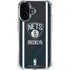 NBA Brooklyn Nets Jersey iPhone 16 Clear Case