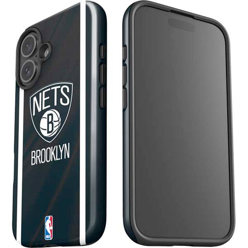 NBA Brooklyn Nets Jersey iPhone 16 Impact Case