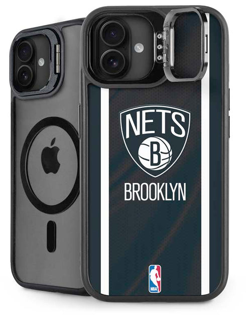 NBA Brooklyn Nets Jersey iPhone 16 Plus Kickstand Case
