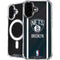 NBA Brooklyn Nets Jersey iPhone 16 Plus MagSafe Case