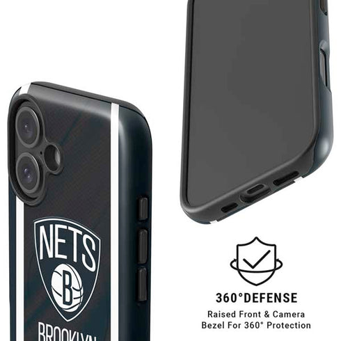 NBA Brooklyn Nets Jersey iPhone 16 Plus Magsafe Impact Case
