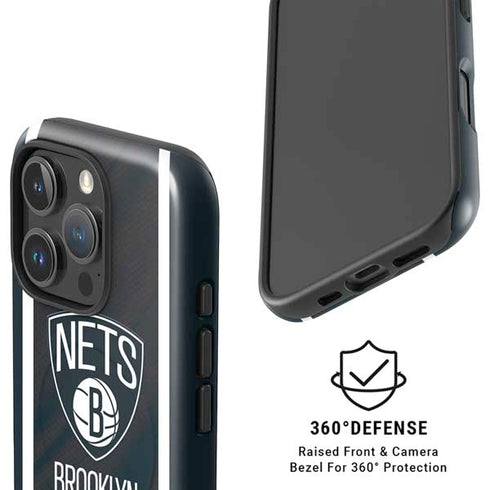 NBA Brooklyn Nets Jersey iPhone 16 Pro Max Magsafe Impact Case