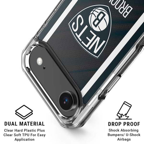 NBA Brooklyn Nets Jersey iPhone 17 Air Clear Case